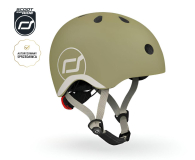 Scoot & Ride Kask Ochronny XXS-S dla dzieci 1-5 lat Olive - 1265384 - zdjęcie 2